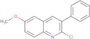 2-Chloro-6-methoxy-3-phenylquinoline