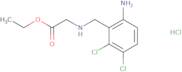 Ethyl-2-(6-amino-2,3-dichlorobenzylamino)acetate hydrochloride