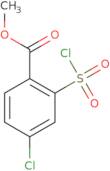 methyl 4-chloro-2-(chlorosulfonyl)benzoate