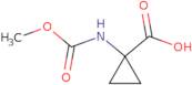 1-[(Methoxycarbonyl)amino]cyclopropane-1-carboxylic acid