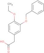 2-[3-(Benzyloxy)-4-ethoxyphenyl]acetic acid