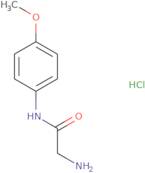 2-Amino-N-(4-methoxyphenyl)acetamide hydrochloride