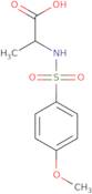 2-(4-Methoxybenzenesulfonamido)propanoic acid