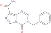 3-Benzyl-4-oxo-3H,4H-imidazo[4,3-d][1,2,3,5]tetrazine-8-carboxamide