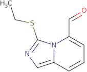 3-(Ethylsulfanyl)imidazo[1,5-a]pyridine-5-carbaldehyde