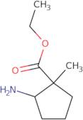 Ethyl 2-amino-1-methylcyclopentane-1-carboxylate