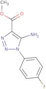 Methyl 5-amino-1-(4-fluorophenyl)-1H-1,2,3-triazole-4-carboxylate