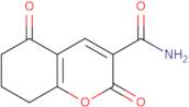 2,5-Dioxo-5,6,7,8-tetrahydro-2H-chromene-3-carboxamide