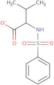 (2S)-2-Benzenesulfonamido-3-methylbutanoic acid