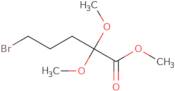 Methyl 5-bromo-2,2-dimethoxypentanoate