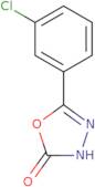 5-(3-Chlorophenyl)-3H-1,3,4-oxadiazol-2-one