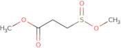 Methyl 3-(methoxysulfinyl)propanoate