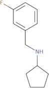 N-[(3-Fluorophenyl)methyl]cyclopentanamine