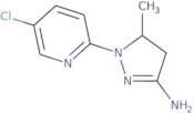 1-(5-Chloro-2-pyridinyl)-5-methyl-4,5-dihydro-1H-pyrazol-3-amine