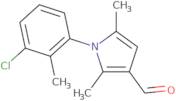 1-(3-Chloro-2-methylphenyl)-2,5-dimethyl-1H-pyrrole-3-carbaldehyde