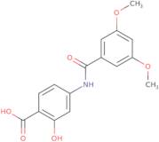 4-(3,5-Dimethoxybenzamido)-2-hydroxybenzoic acid