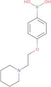 {4-[2-(Piperidin-1-yl)ethoxy]phenyl}boronic acid