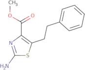 Methyl 2-amino-5-(2-phenylethyl)-1,3-thiazole-4-carboxylate