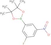 2-(3-Fluoro-5-nitrophenyl)-4,4,5,5-tetramethyl-1,3,2-dioxaborolane