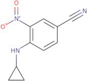 4-(Cyclopropylamino)-3-nitrobenzonitrile