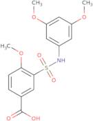 3-[(3,5-Dimethoxyphenyl)sulfamoyl]-4-methoxybenzoic acid