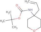 N-Boc-4-(prop-2-en-1-yl)tetrahydro-2H-pyran-4-amine
