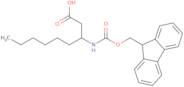 N-Fmoc-(+/-)-3-aminononanoic acid