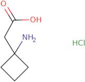 (1-Aminocyclobutyl) acetic acid hydrochloride