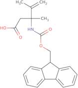 N-Fmoc-(+/-)-3-amino-3,4-dimethylpent-4-enoic acid