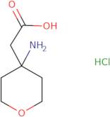 2-(4-Aminooxan-4-yl)acetic acid hydrochloride