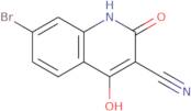 7-Bromo-2,4-dihydroxyquinoline-3-carbonitrile