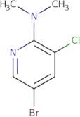 5-Bromo-3-chloro-N,N-dimethylpyridin-2-amine