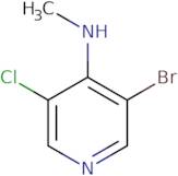 3-Bromo-5-chloro-N-methylpyridin-4-amine