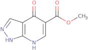 4-Hydroxy-1H-pyrazolo[3,4-b]pyridine-5-carboxylic acid methyl ester