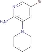 5-Bromo-3-(piperidin-1-yl)pyridin-2-amine