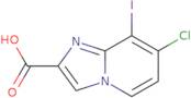 7-Chloro-8-iodoimidazo[1,2-a]pyridine-2-carboxylic acid