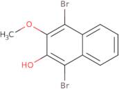 1,4-Dibromo-3-methoxynaphthalen-2-ol