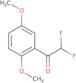 1-(2,5-Dimethoxyphenyl)-2,2-difluoroethan-1-one