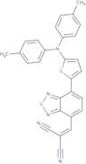 2-((7-(5-(Dip-tolylamino)thiophen-2-yl)benzo[C][1,2,5]thiadiazol-4-yl)methylene)malononitrile