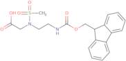 glycine, n-[2-[[(9h-fluoren-9-ylmethoxy)carbonyl]amino]ethyl]-n-(methylsulfonyl)-