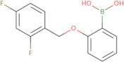{2-[(2,4-Difluorophenyl)methoxy]phenyl}boronic acid