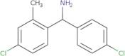 (4-Chloro-2-methylphenyl)(4-chlorophenyl)methanamine