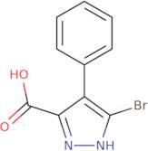 5-Bromo-4-phenyl-1H-pyrazole-3-carboxylic acid