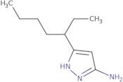 3-(Heptan-3-yl)-1H-pyrazol-5-amine