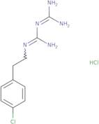 2-[2-(4-Chlorophenyl)ethyl]carbamimidamidomethanimidamide hydrochloride