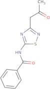 N-[3-(2-Oxopropyl)-1,2,4-thiadiazol-5-yl]benzamide
