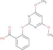 2-[(4,6-Dimethoxypyrimidin-2-yl)oxy]benzoic acid