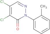 4,5-Dichloro-2-(2-methylphenyl)pyridazin-3(2H)-one