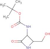 tert-Butyl ((2S,3S)-2-(hydroxymethyl)-4-oxoazetidin-3-yl)carbamate