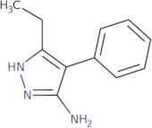 5-Ethyl-4-phenyl-2H-pyrazol-3-ylamine